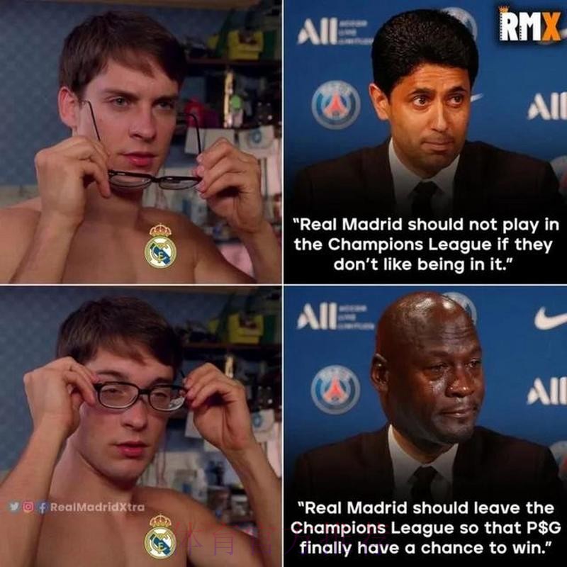 纳赛尔:皇马想拿欧冠却不喜欢这赛事 不开心不必参赛